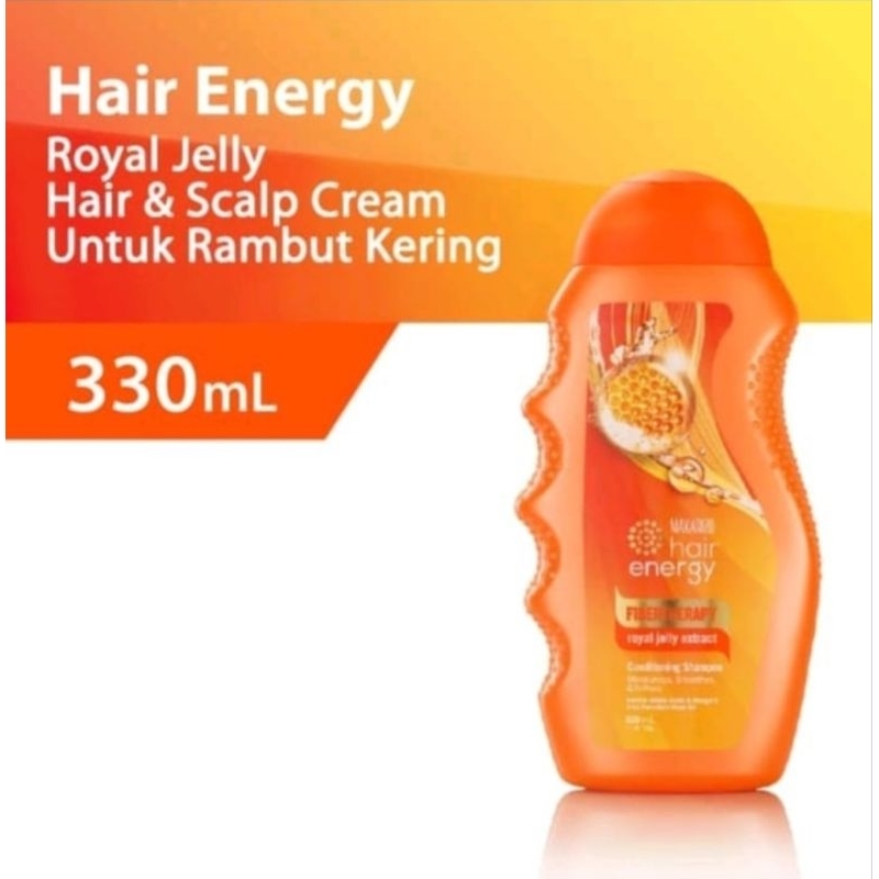 Makarizo Hair Energy Fibertherapy Conditioning Shampoo Royal Jelly 330ML