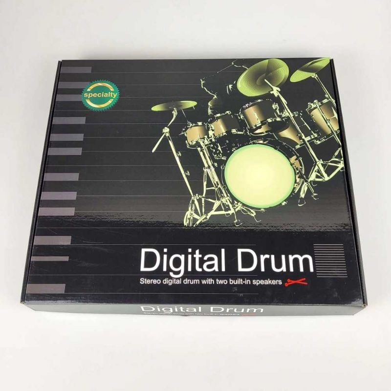 Ammoon Electronic Digital Drum Kit 9 Pads Folding 1200 mAh - G6009 Hijau