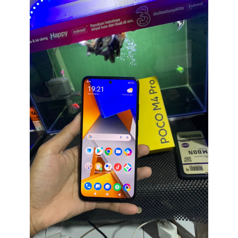 poco m4pro 8/256 lengkap