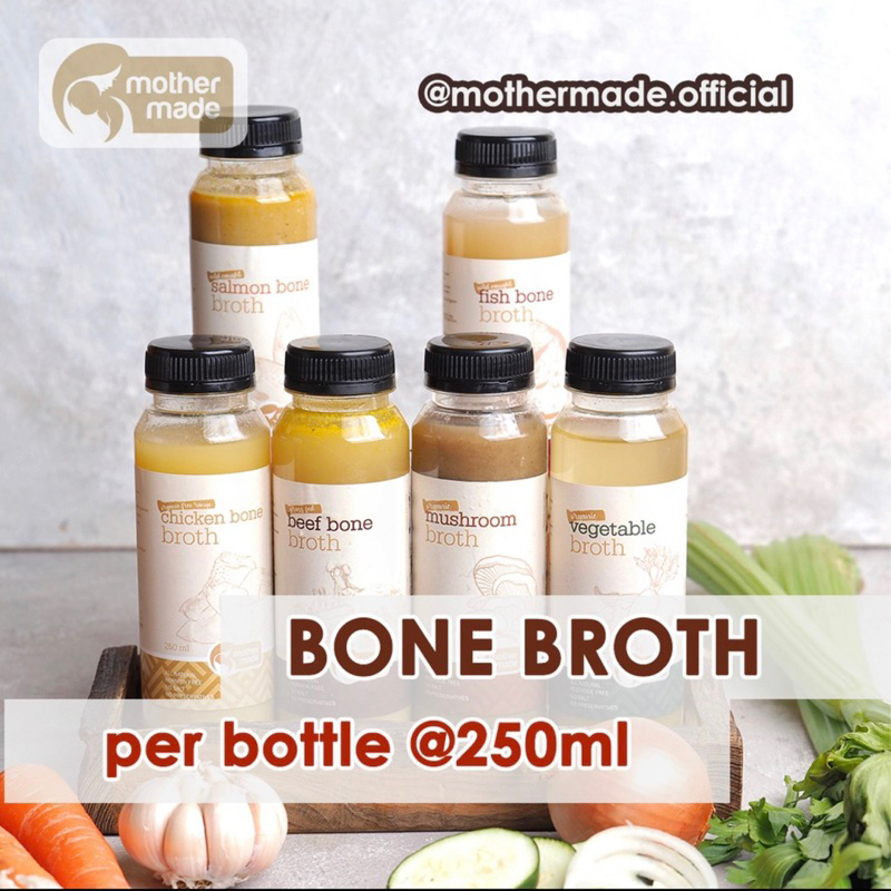 

Bone Broth MOTHER MADE @250ml bottle (Harga satuan)