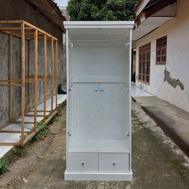 Lemari Baju Gantung 2 Pintu / Lemari Gamis / Lemari Pakaian