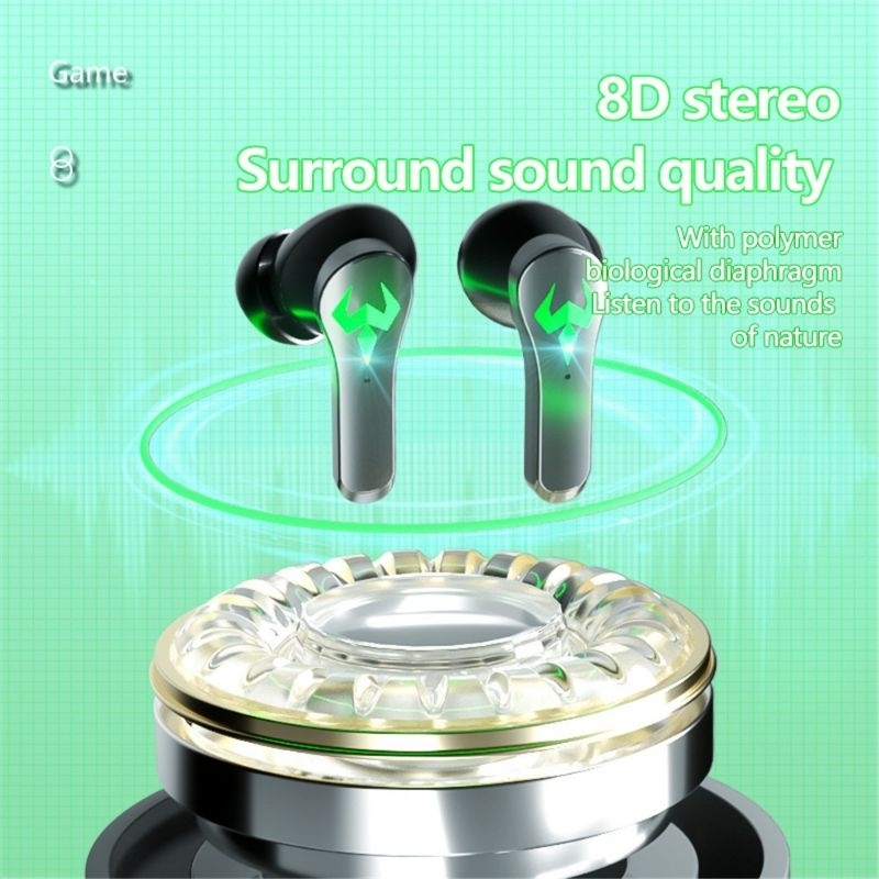 BEST DEALS TWS N35 Headset Bluetooth Gaming Wireless Earphone LED DISPLAY
