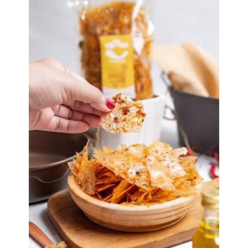 

Keripik Kaca Pedas Daun Jeruk 1 Ball 1000g Keripik Kaca Exstra Pedas