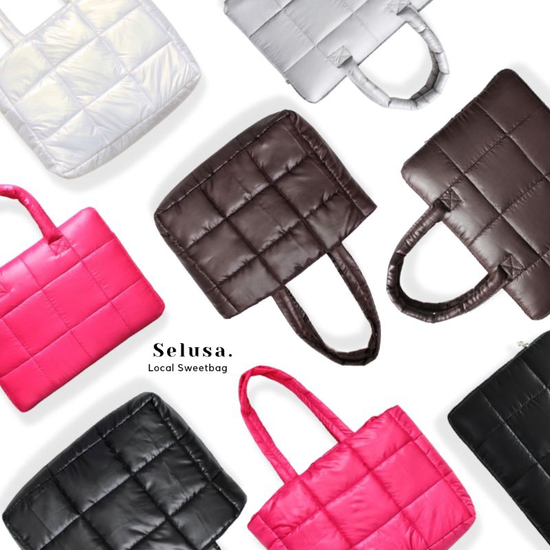 SELUSA LAMIRA LAPTOP BAG | Tas Laptop Premium Puffer Terbaru