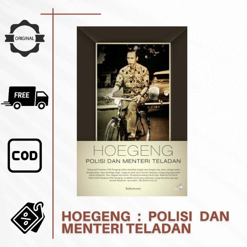 Hoegeng: Polisi dan Menteri Teladan | Buku Biografi| Buku Sejarah | Buku Original