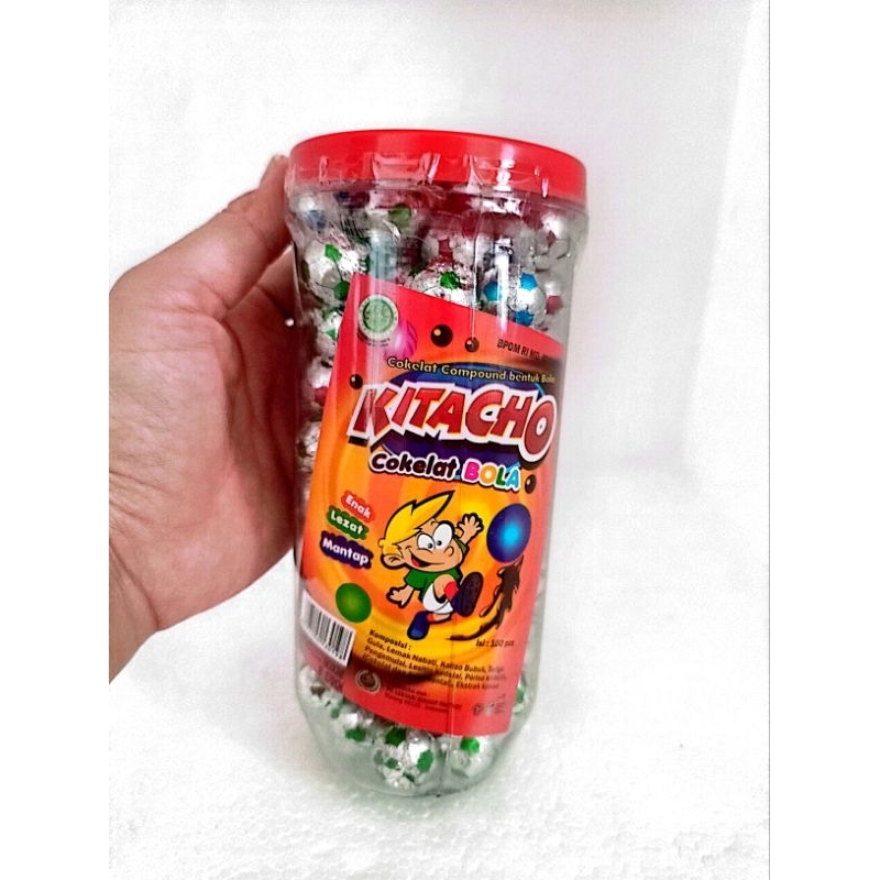 Maem_Yummy Kitacho Toples Coklat Bola / Mata Isi 100Pc