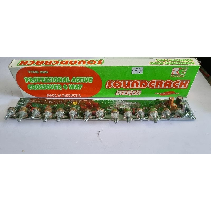 Kit Crossover 4 way Ranic Kit Crossover Ranic 4 way Stereo + Sub