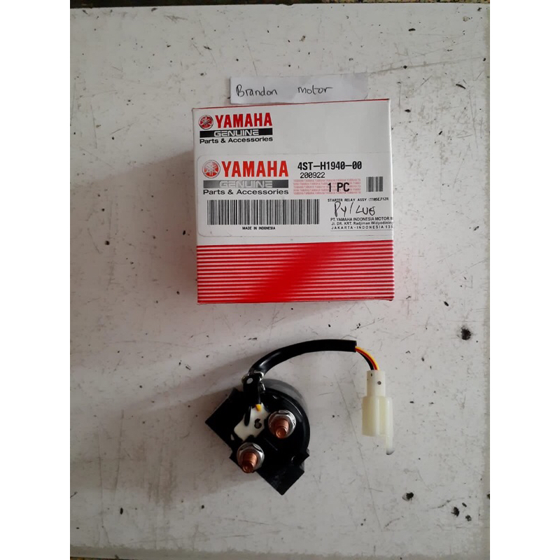 Switch Starter Bendik Starter Relay Starter - F1ZR Vega Scorpio Z Crypton Alfa Asli Yamaha 4ST-H1940