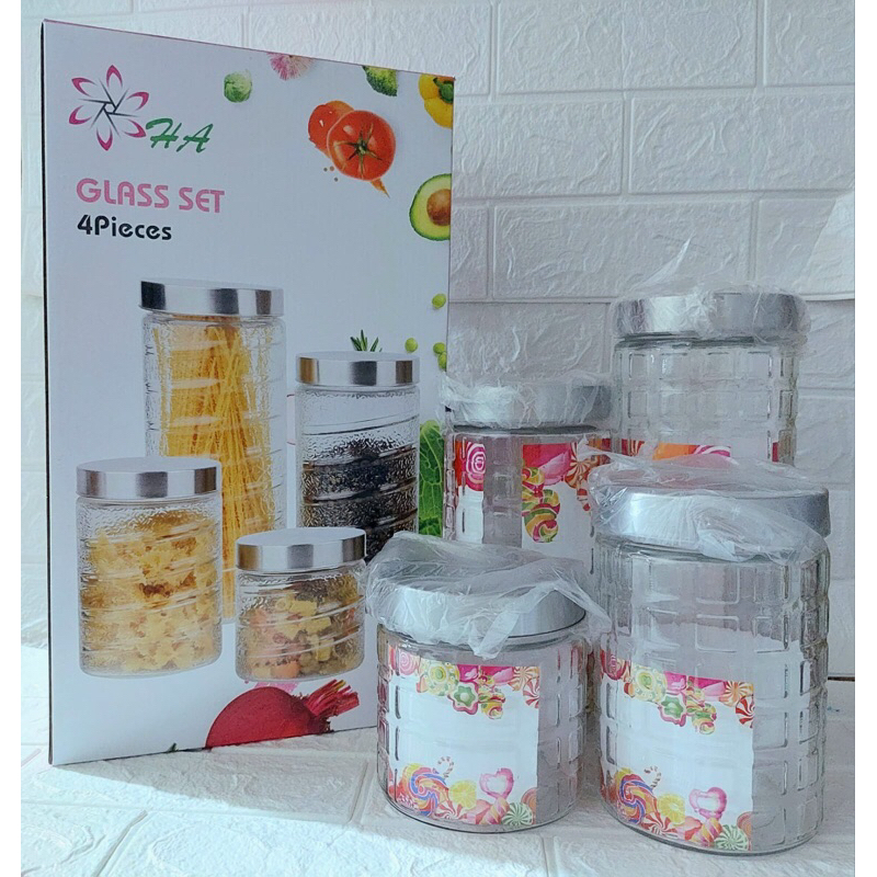 Glass Set Toples 4set HA 1295