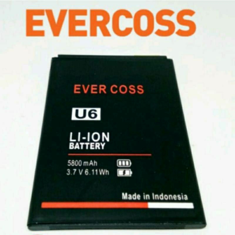 Baterai Evercoss M60 U6 M6 U6C M6A Original 100%