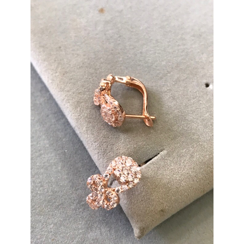 Anting Jepit Pita Emas kadar 700 16k