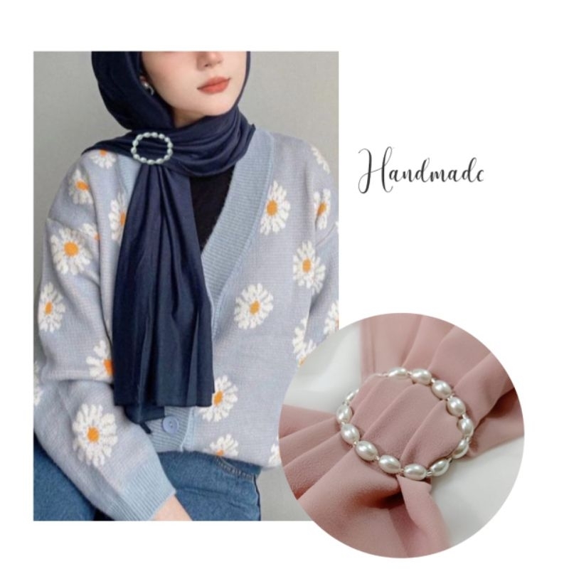 Ring Hijab Cantik Aksesoris Hijab