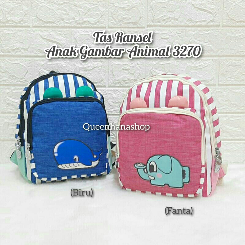 New Tas Ransel Anak Animal Tas Anak