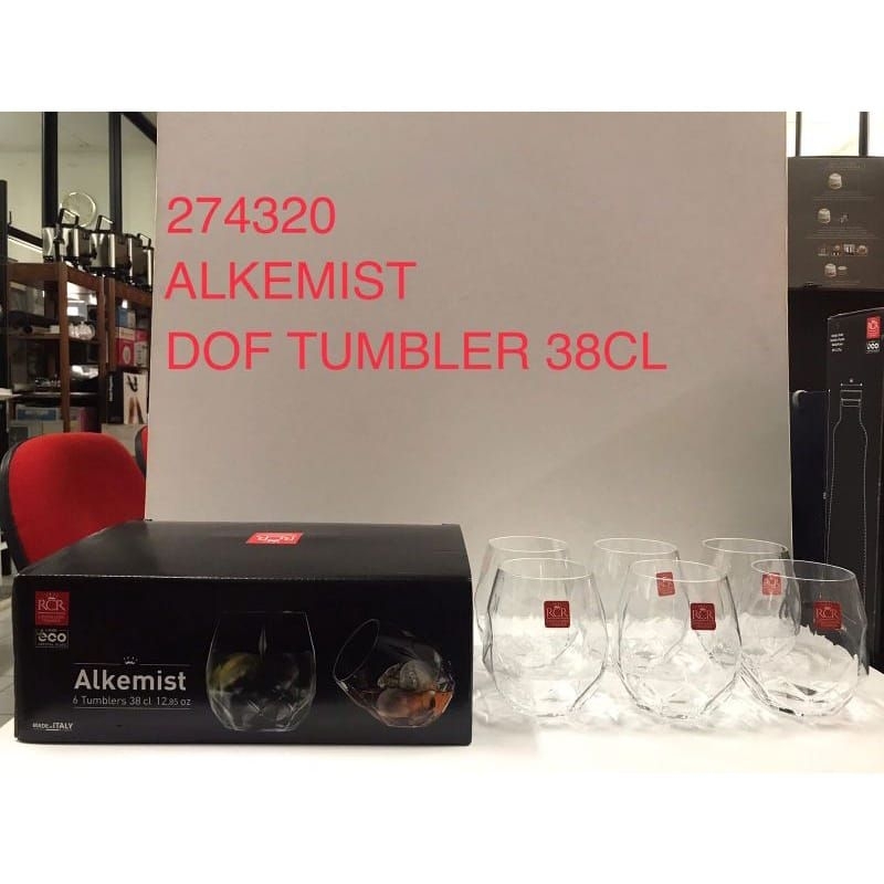Gelas Tumbler DOF Rcr Alkemist 380ml - 6pcs 274320
