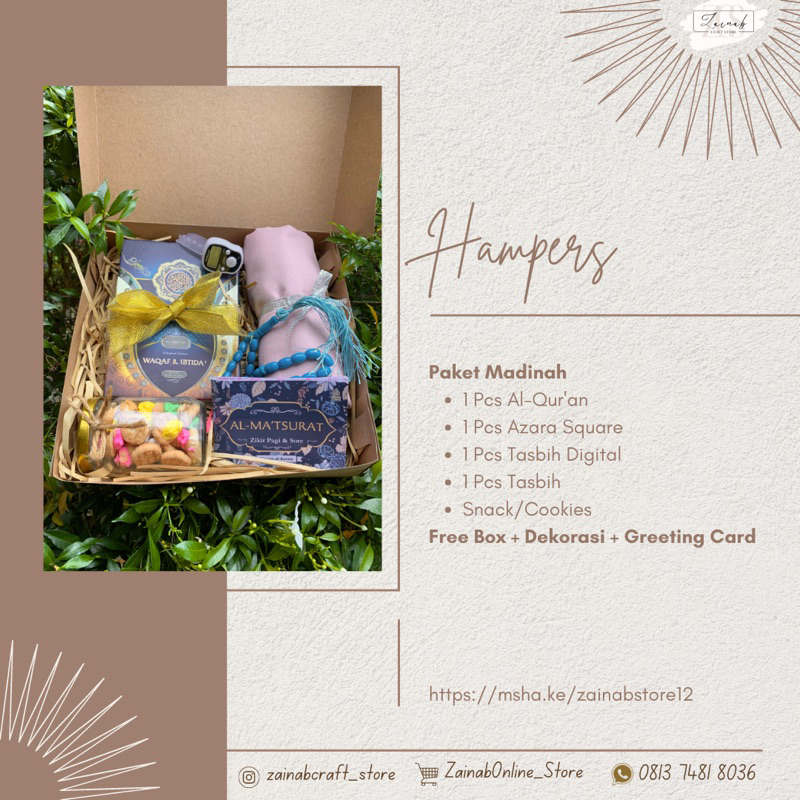 

Hampers kado pernikahan kado wisuda kado ulang tahun kado umrah