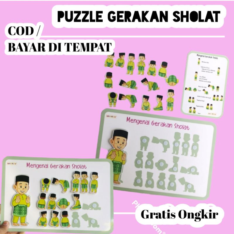 PUZZLE GERAKAN SHOLAT