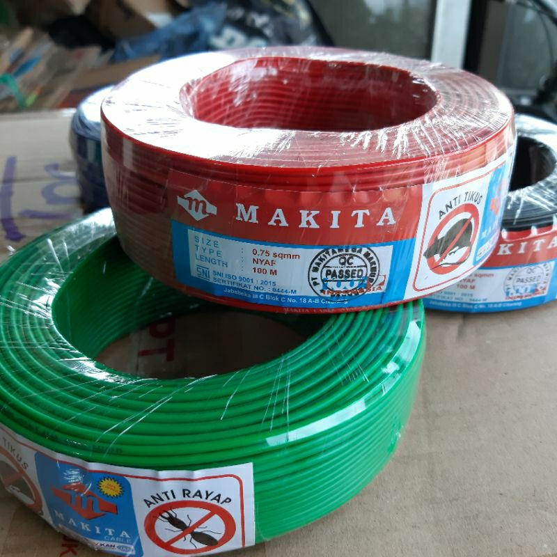 KABEL RAKIT MAKITA METERAN UKURAN 0,75MM