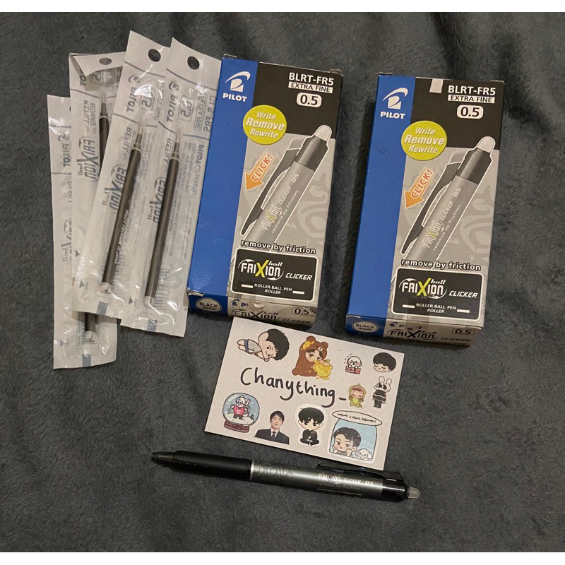 

Pilot pulpen frixion 0.5 (TINTA BISA DIHAPUS)