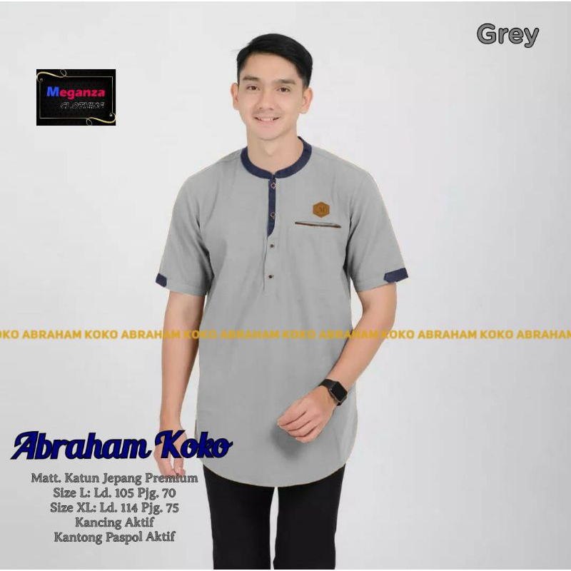 ABRAHAN KOKO BAJU MUSLIM TERBARU BY MEGA