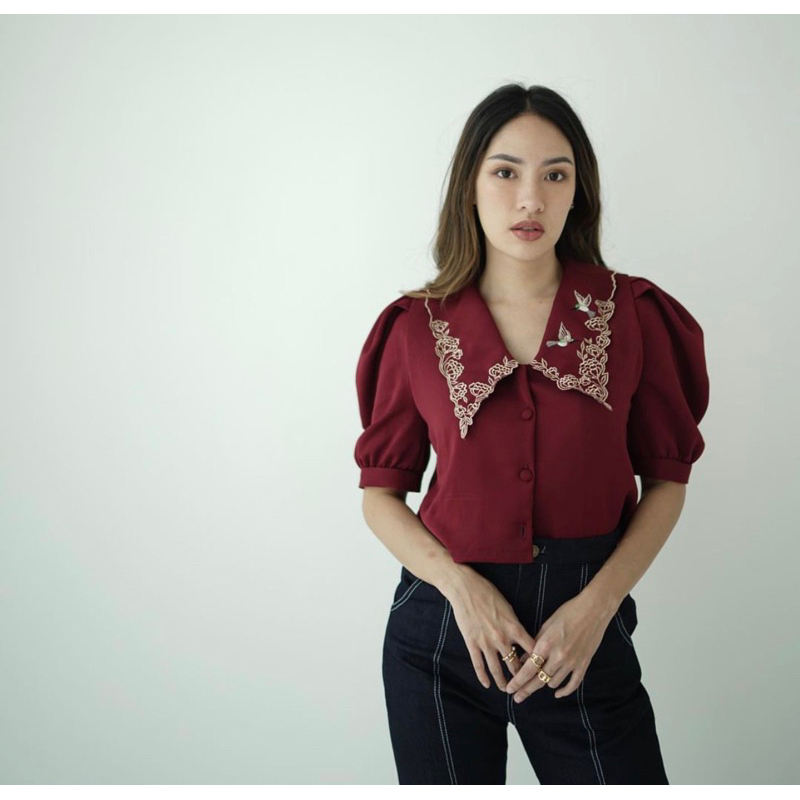 FLOMORS X DEWWI Retro Top Size S