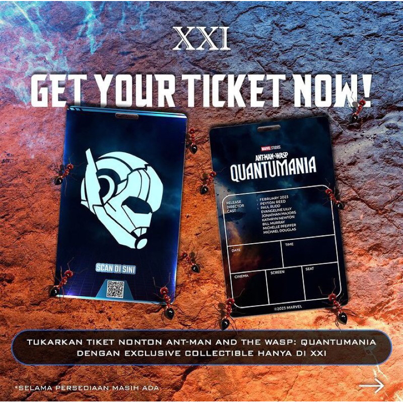 co collectible ticket ant man