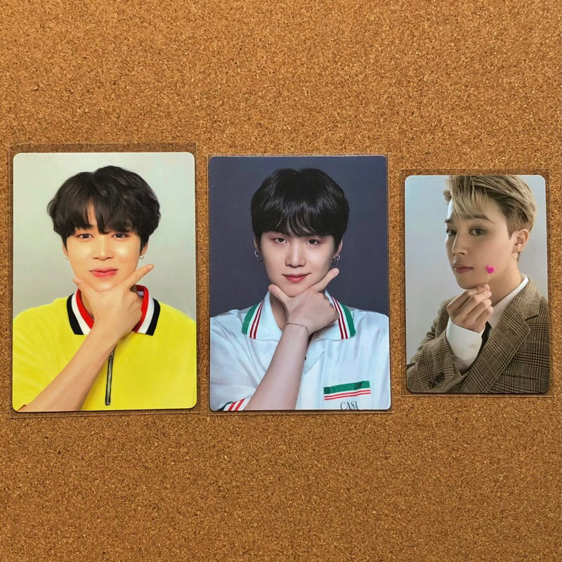 [BOOKED] jimin mpc lys yoongi sowoozoo 8/8 d-day calendar d-9 photocard mini pc