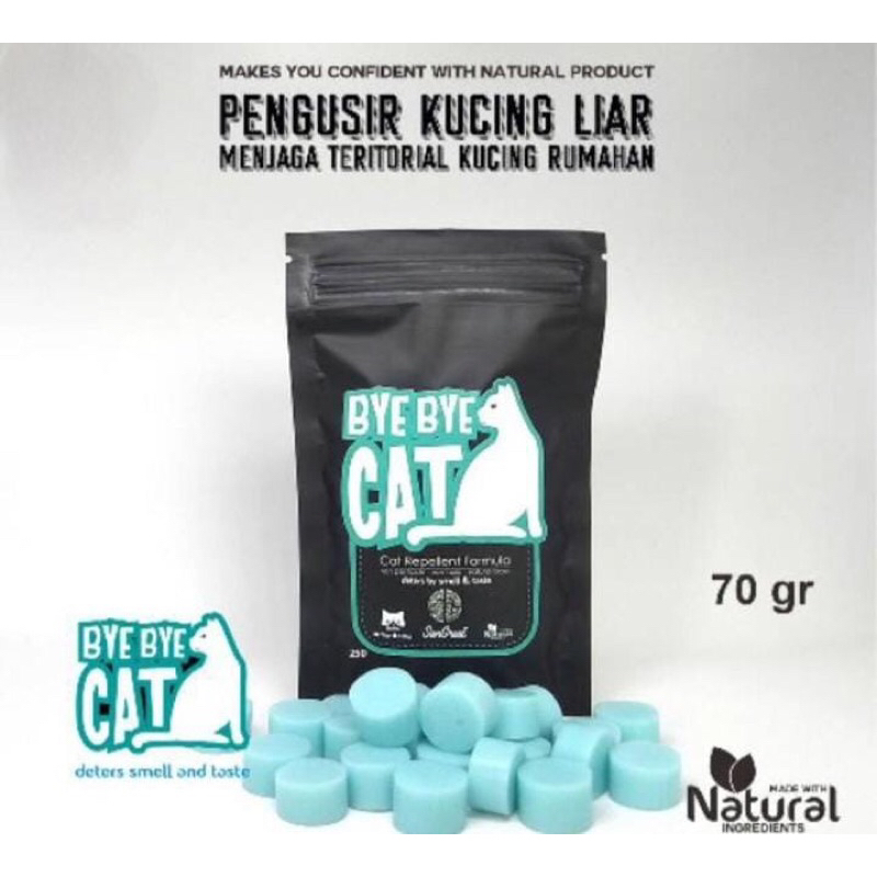 Alat Pengusir Kucing Liar Bandel Bye Bye Cat (Gel Natural Non Pestisida)