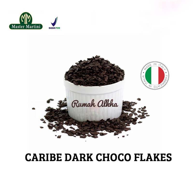 

Caribe Dark Choco Flakes 100gr - Coklat Keping - Cokelat Keping - Cokelat Flakes topping