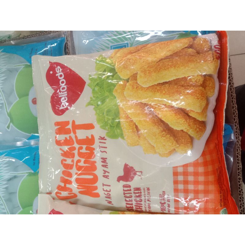 belfood stick atau belfood nugget 500grm