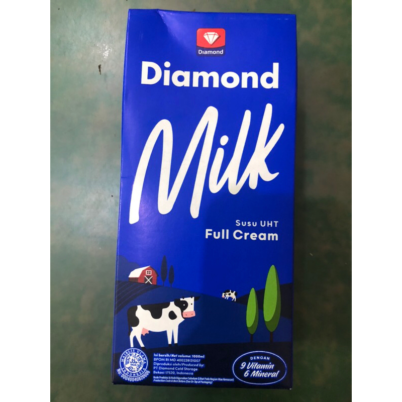 

DIAMOND MILK 1 Liter Susu UHT