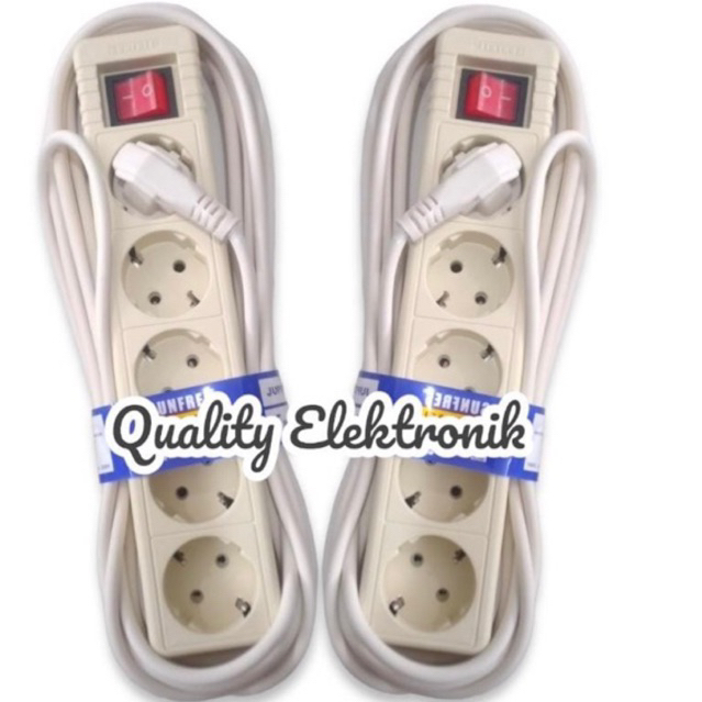 STOPKONTAK PLUS SAKLAR ON OFF LAMPU INDIKATOR 2 LUBANG 3 LUBANG 5 LUBANG SUNFREE JUPITER