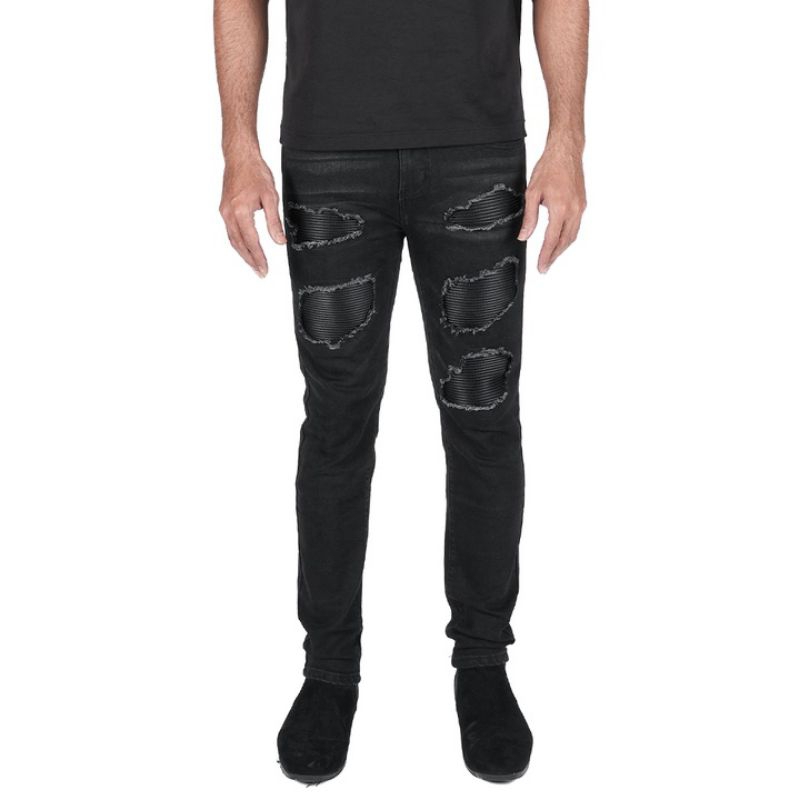 UPRISE Tribal Leather Biker Size 28/29