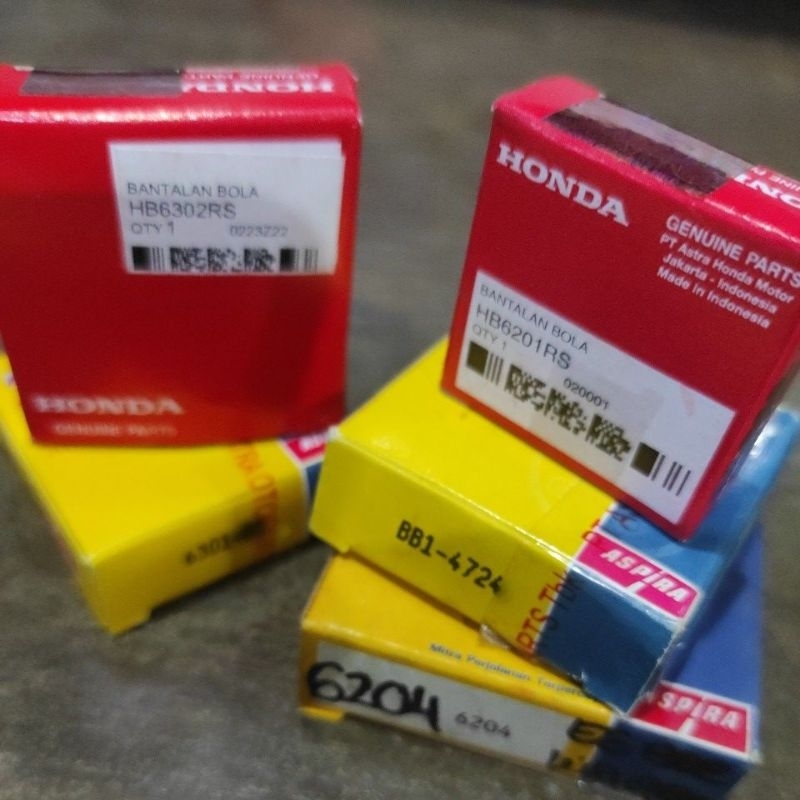 bearing set as pully honda scoopy esp