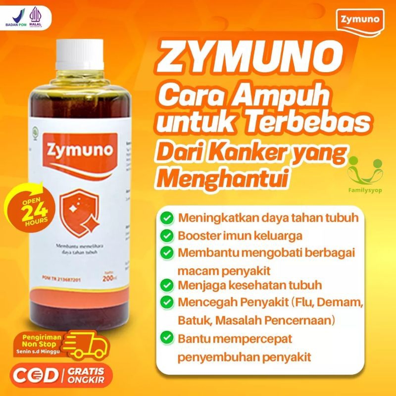 ZYUMONO VITAMIN HERBAL TINGKAT DAYA IMUN TERJAGA 100%