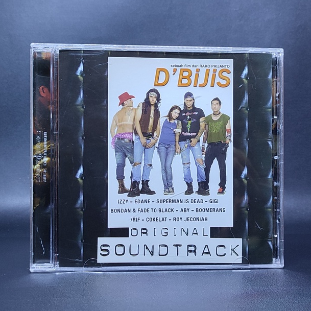 CD OST D'BIJIS IZZY EDANE SUPERMAN IS DEAD GIGI COKELAT BOOMERANG ABY
