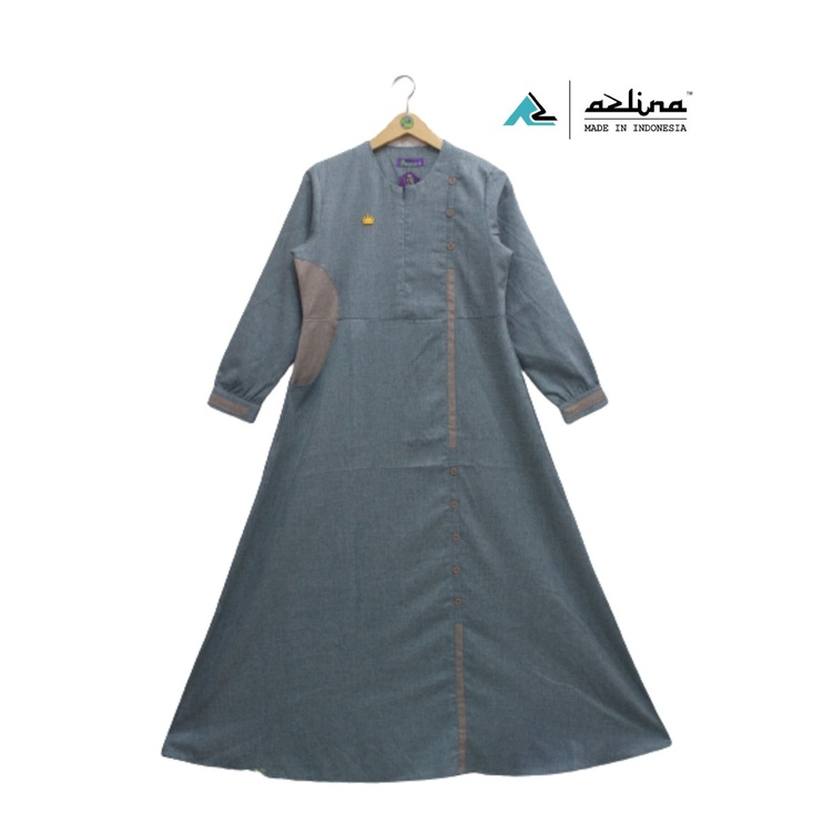 Gamis Wanita Terbaru 2023 Bahan Katun Madinah Premium Fashion Muslim Dress Remaja Modern