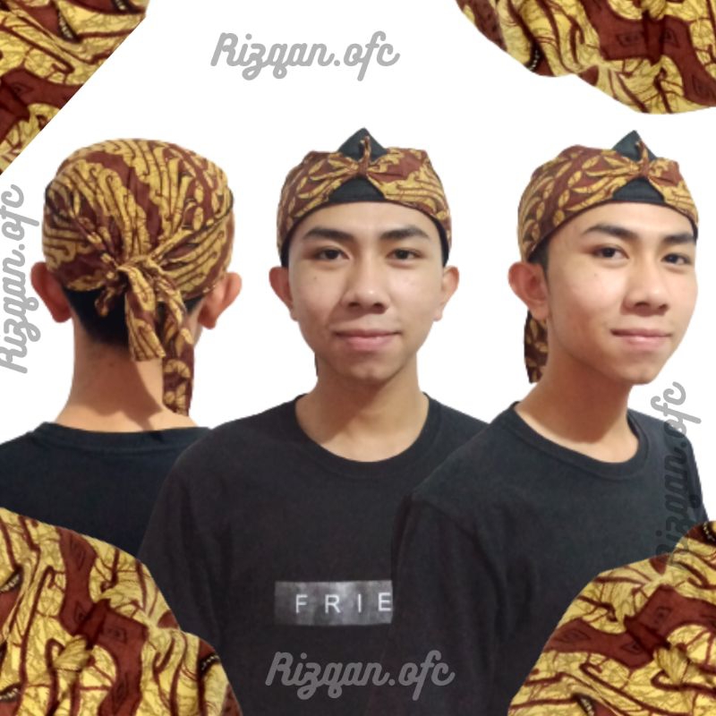 Iket Sunda Blangkon Iket kepala Totopong Sunda Totopong Bendo Bendo Dewasa Bendo Sunda Ciri Khas Sun