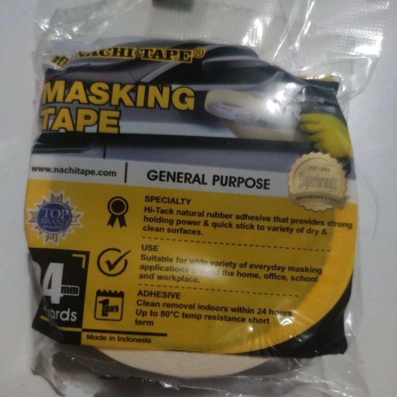

Nachi Masking Tape Isolasi Kertas