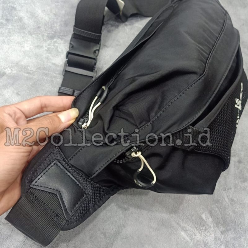 Waist Kz X Jumbo Black Belt Bag Tas Pinggang Original Quality