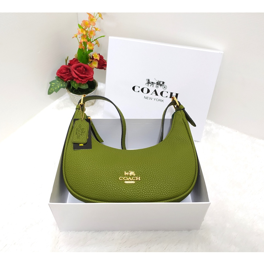 FREE BOX!!!Tas wanita COACHH bailey cleo hobbo in signature  Top Handle Bag Free box + coverbag