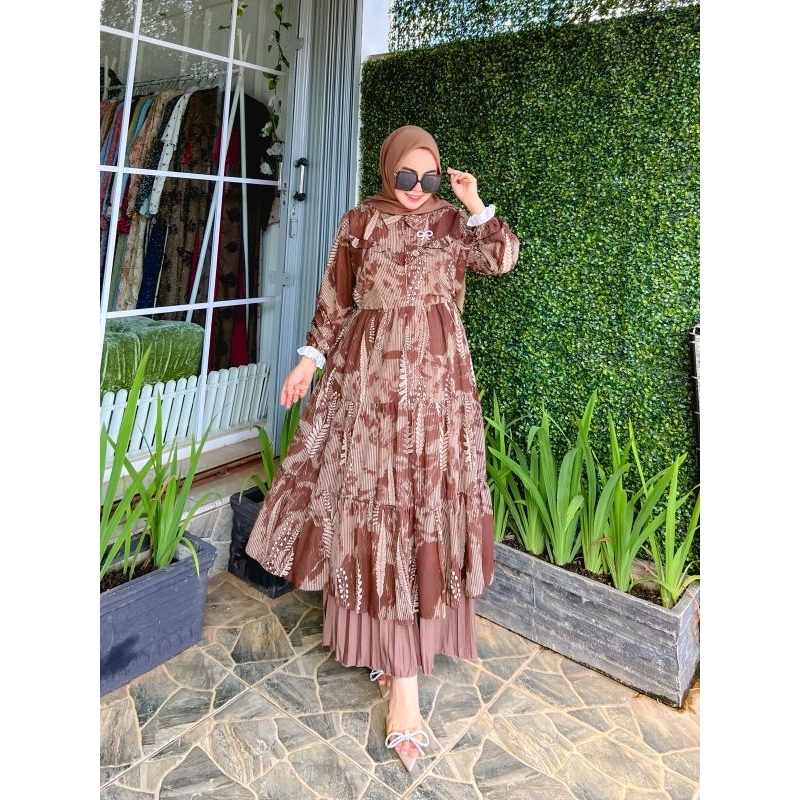 NEW ARIVAL SET TUNIK ROK ZAHWA KATUN // SETELAN ROK TUNIK WANITA // SETELAN ROK PRISKET // SETELAN B