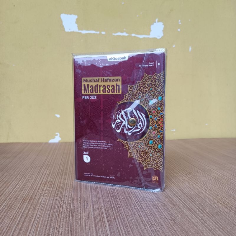 Alquran Per Juz Tajwid Blok Non Terjemah Uk A5, Al Quran Hafazan Per Juz Tajwid Alqosbah