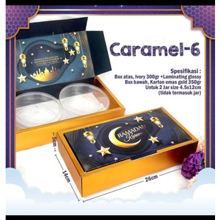 

BOX CARAMEL - DUS LEBARAN (1 SET = 4 PCS) BIRU