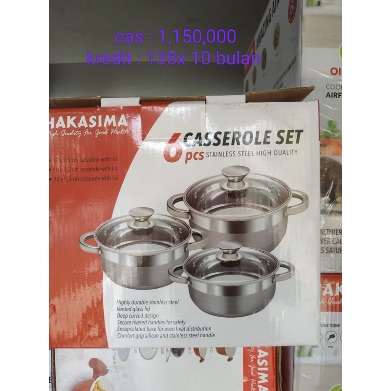 Casserole Set HAKASIMA