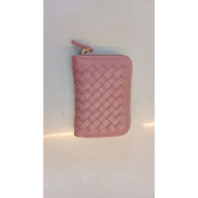 Salma Card Wallet Wanita Kekinian Bahan Anyam