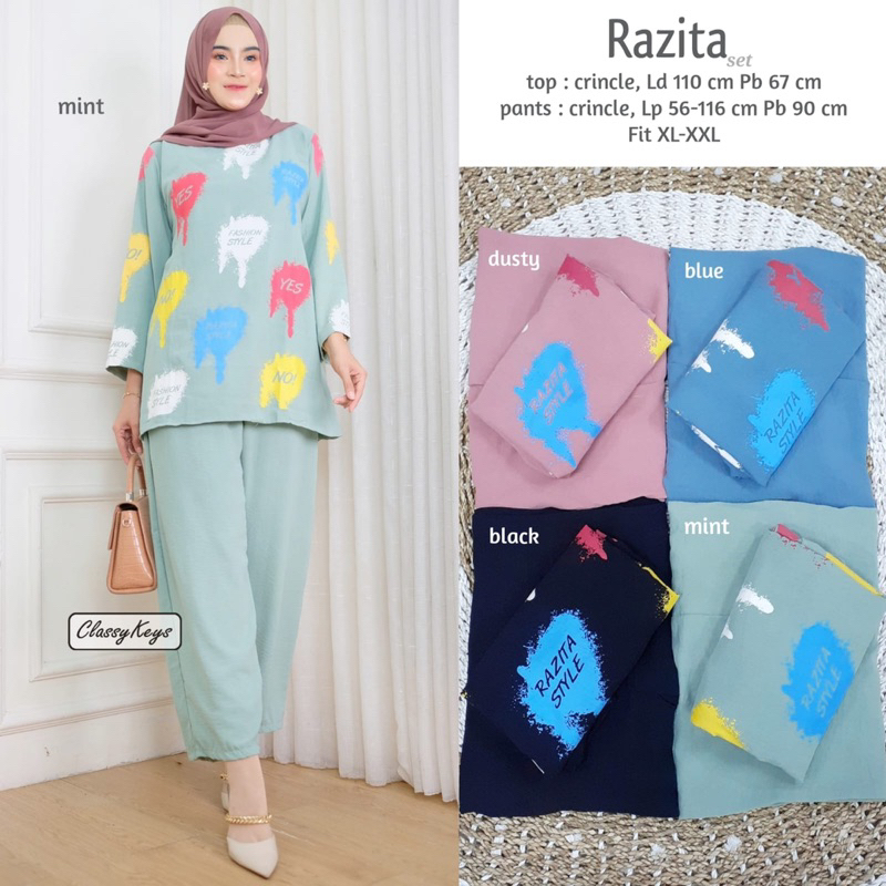 ONE SET RAZITA SETELAN GEMES KEKINIAN