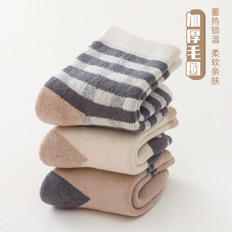 Thick baby socks/kaos kaki bayi tebal winter musim dingin