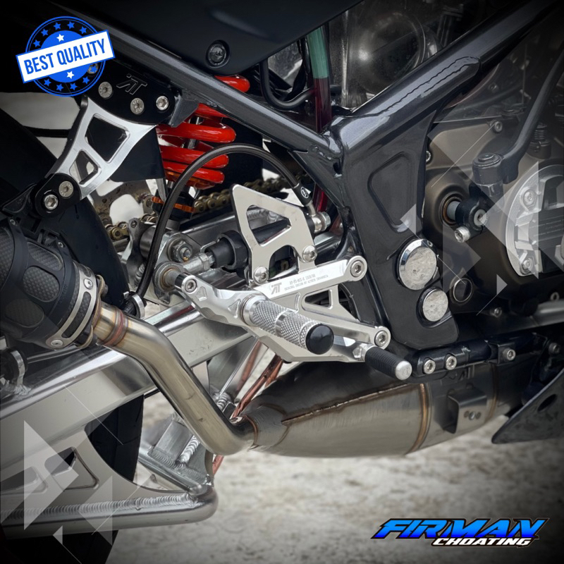 Footstep underbone cnc ninja R SS KR dan RR Original Aitech