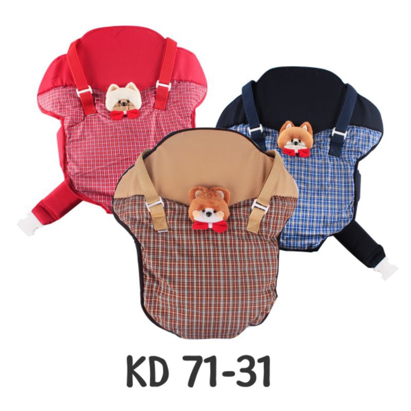 Kiddy Gendongan Bayi 7131 / Gendongan Bayi Depan / Gendongan Bayi Murah / Gendongan Bayi Lucu / Gend