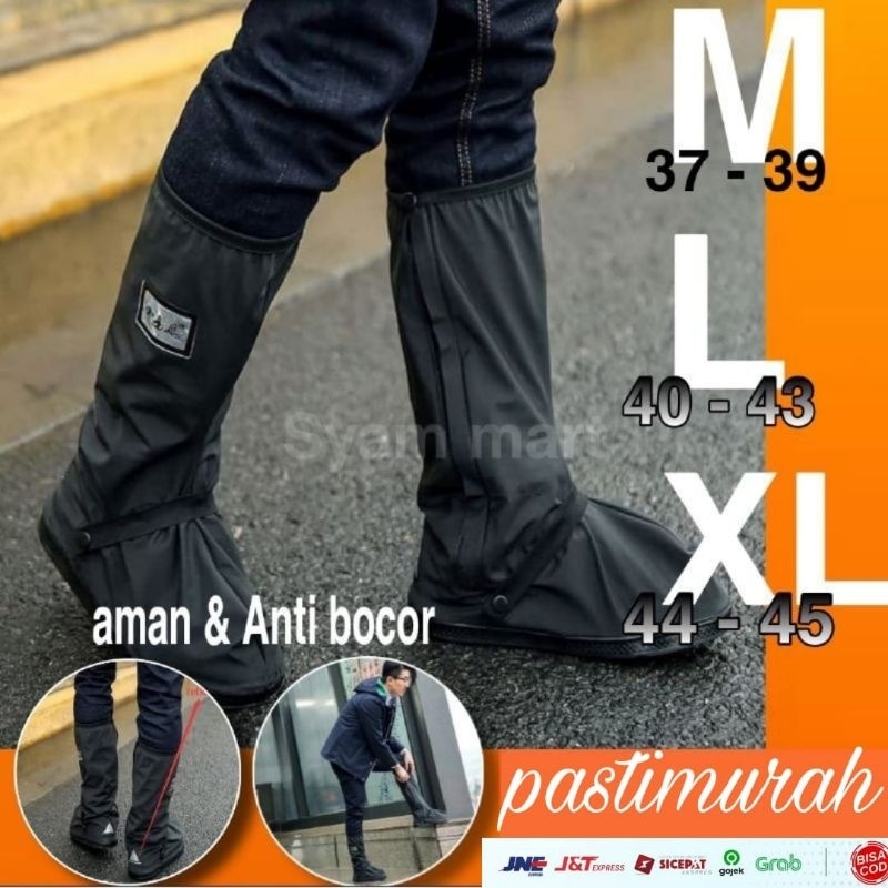 Jas hujan sepatu pelindung sepatu cover sepatu jas hujan sepatu anti air cover shoes cover sepatu mo